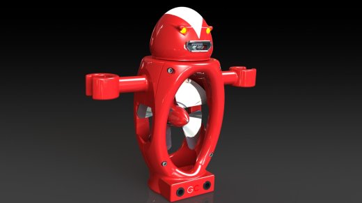 抓取机器人，桌面小工具缩略图